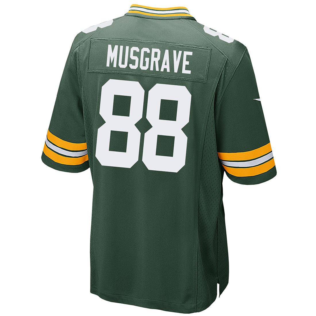 GB.Packers #88 Luke Musgrave Green Game American Football Stitched Jerseys