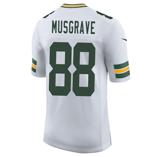 GB.Packers #88 Luke Musgrave Away Limited  American Football Stitched Jerseys