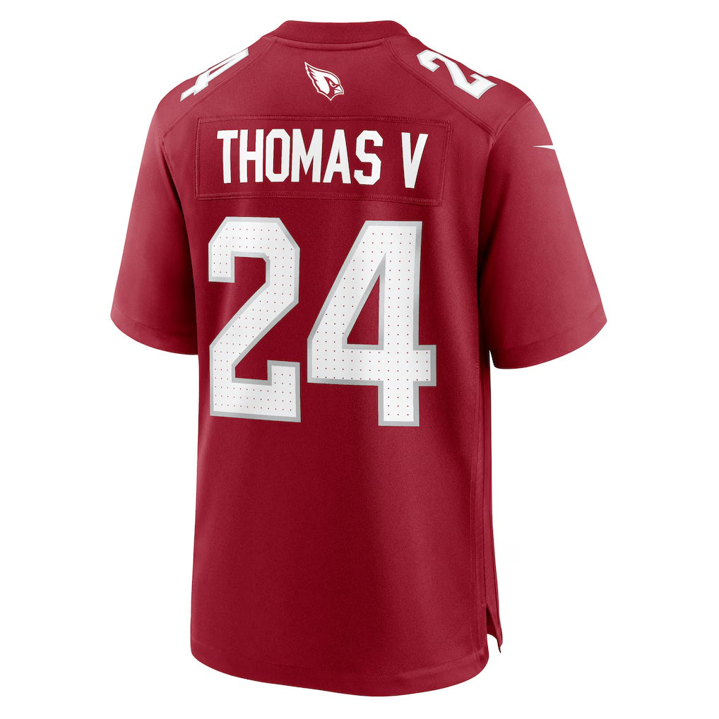 A.Cardinals #24 Starling Thomas V Cardinal KLUNKIM Team Game Jersey