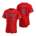 Los Angeles Angels #3 Waylor Ward KLUNKIM Red Flex Base Stitched Jersey