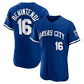 Kansas City Royals #16 Andrew Benintendi Blue KLUNKIM Flex Base Stitched Jersey