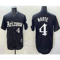 Arizona Diamondbacks #4 Ketel Marte Black KLUNKIM Vapor Premier Limited Stitched Jersey