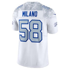 B.Bills #58 Matt Milano White KLUNKIM 2025 Rivalries Collection Limited Jersey