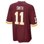 W.Football Team #11 Alex Smith Burgundy KLUNKIM Game Player Jersey