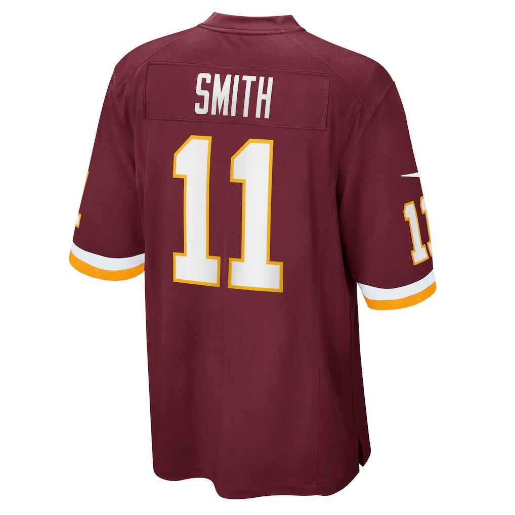 W.Football Team #11 Alex Smith Burgundy KLUNKIM Game Player Jersey
