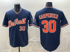 Detroit Tigers #30 Kerry Carpenter Navy KLUNKIM 2026 Alternate Vapor Premier Limited Stitched Jersey