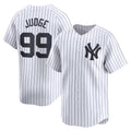 New York Yankees #99 Aaron Judge White KLUNKIM Home Limited Player Jerseys