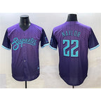 Arizona Diamondbacks #22 Josh Naylor Purple KLUNKIM 2025 City Connect Limited Stitched Jersey