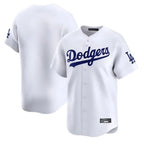 Los Angeles Dodgers Blank Player White KLUNKIM Limited Home Stitched Jerseys