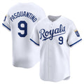 Kansas City Royals #9 Vinnie Pasquantino White KLUNKIM 2024 Home Limited Stitched Jersey