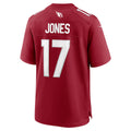 A.Cardinals #17 Zay Jones Cardinal KLUNKIM Team Game Jersey