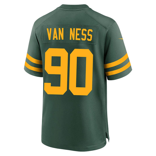 GB.Packers #90 Lukas Van Ness 50s Classic Game American Football Stitched Jerseys