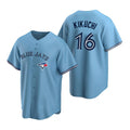 Toronto Blue Jays #16 Yusei Kikuchi Light Blue KLUNKIM Cool Base Stitched Jersey