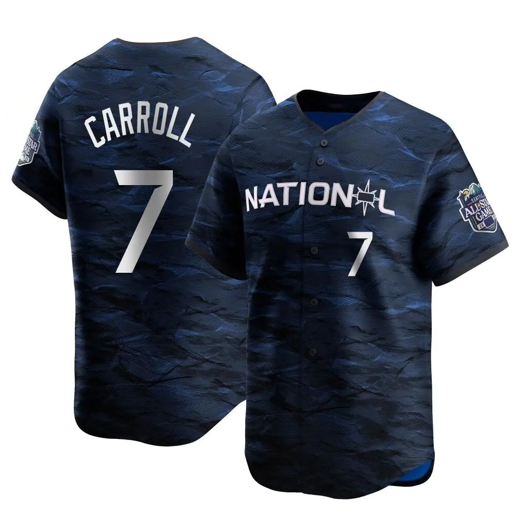 Arizona Diamondbacks #7 Corbin Carroll Player Royal KLUNKIM Limited National League Game All-Star Stitched Jerseys