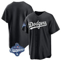 Los Angeles Dodgers Blank Player Black KLUNKIM Pitch Fashion World Series Meet T-shirt Stitched Jerseys