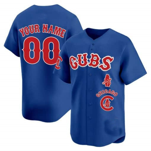Custom Chicago Cubs Special Vapor Premier Limited Jersey - Royal KLUNKIM