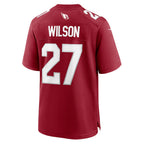 A.Cardinals #27 Divaad Wilson Cardinal KLUNKIM Team Game Jersey