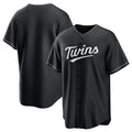 Minnesota Twins Blank Black KLUNKIM Lights Out Limited Stitched Jersey