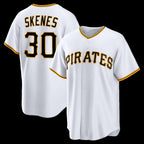 Pittsburgh Pirates #30 Paul Skenes White KLUNKIM Home Replica Jersey