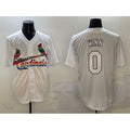 St. Louis Cardinals #0 Masyn Winn White KLUNKIM Cool Base Stitched Jersey