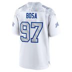B.Bills #97 Joey Bosa 2025 Rivalries Collection Game Jersey - White KLUNKIM