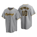 ittsburgh Pirates #10 Bryan Reynolds Gray KLUNKIM Road Cool Base Jersey