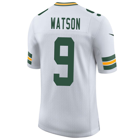 GB.Packers #9 Christian Watson White Away Limited American Football Stitched Jerseys