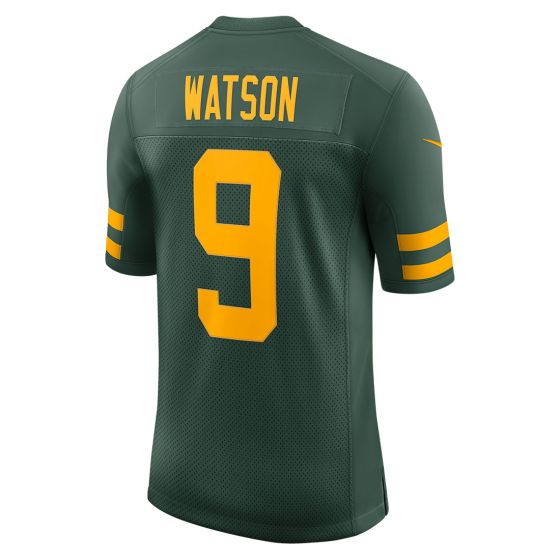 GB.Packers #9 Christian Watson Green Away Limited American Football Stitched Jerseys