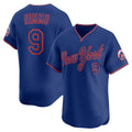 New York Mets #9 Brandon Nimmo Royal KLUNKIM Alternate Limited Player Jersey