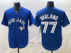 Toronto Blue Jays #84 Dylan Cease Black Gold KLUNKIM 2025 American League Champions Limited Stitched Jersey