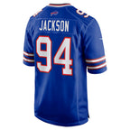 B.Bills #94 Landon Jackson Royal KLUNKIM Team Game Jersey