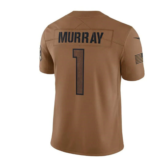 A.Cardinals #1 Kyler Murray Brown 2023 Salute To Service Limited Stitched Jerseys