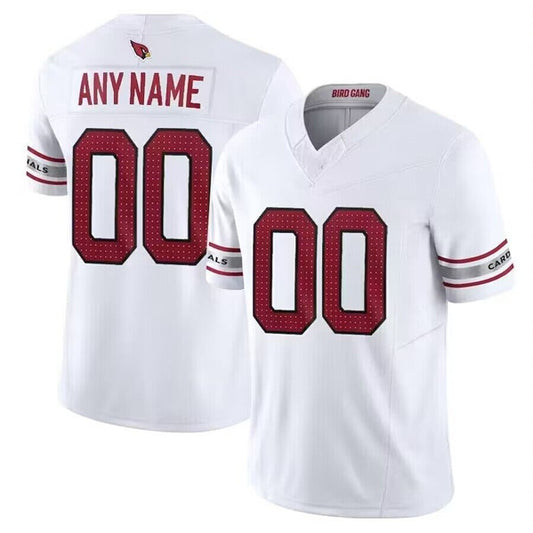 Custom 2024 Arizona Cardinals White P.U.S.E Vapor F.U.S.E. Limited Jersey American Football Stitched Jerseys