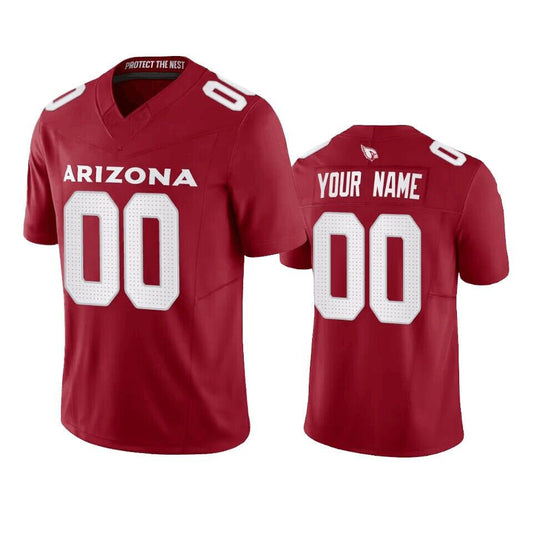 Custom 2024 Arizona Cardinals Red P.U.S.E Vapor F.U.S.E. Limited Jersey American Football Stitched Jerseys