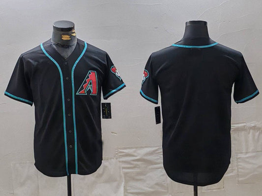 Arizona Diamondbacks Blank Black Cool Base Limited Stitched Baseball Jerseys