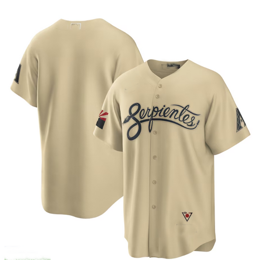 Arizona Diamondbacks City Connect Replica Jersey - Gold Stitches Baseball Jerseys