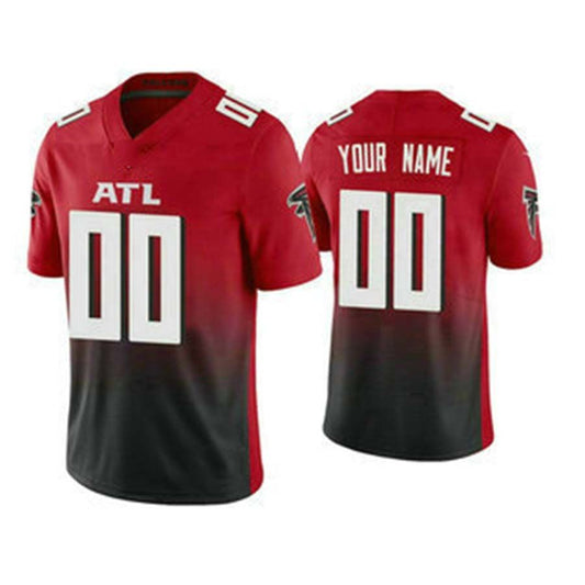 Custom Atlanta Falcons Red Vapor Limited American Stitched Football Jersey