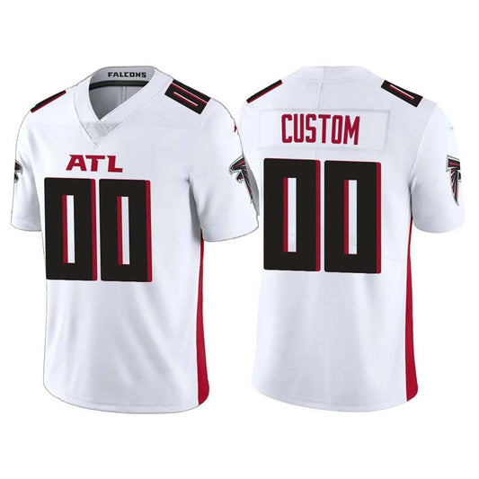 Custom Atlanta Falcons White Vapor Limited American Stitched Football Jersey