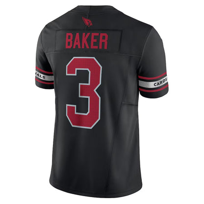 A.Cardinals #3 Budda Baker Black Vapor F.U.S.E. Limited Jersey Stitched American Football Jerseys