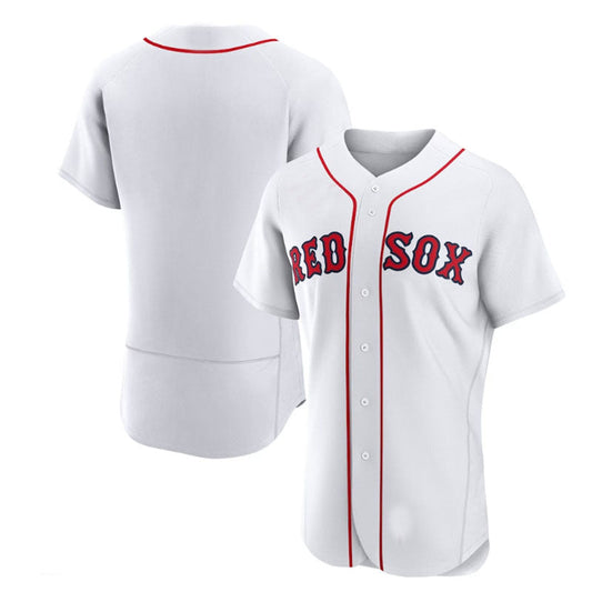 Boston Red Sox Home Authentic Team Jersey - White Baseball Jerseys
