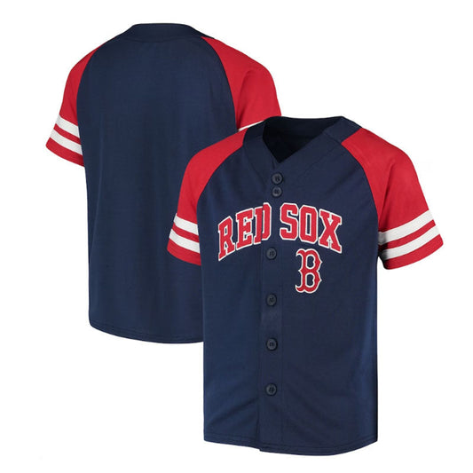 Boston Red Sox Team Jersey - Navy Red Baseball Jerseys