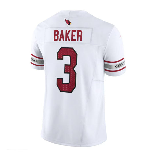 A.Cardinal #3 Budda Baker Vapor F.U.S.E. Limited Jersey - White Stitched American Football Jerseys