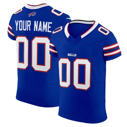 Custom 2024 Buffalo Bills Royal Vapor F.U.S.E. Ellite Jersey American Football Stitched Jerseys