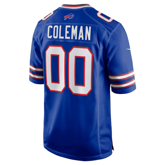 B.Bills Keon Coleman 2024 Draft Player Game Jersey - Royal American Football Jerseys