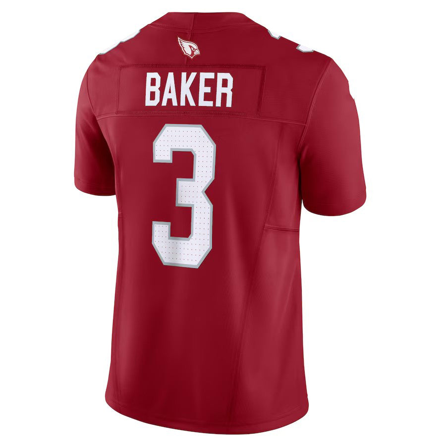 A.Cardinals #3 Budda Baker Cardinal Vapor F.U.S.E. Limited Jersey Stitched American Football Jerseys