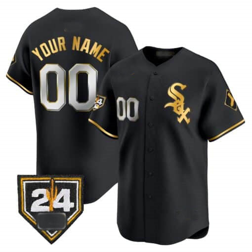 Custom Chicago White Sox 2024 Spring Training Patch Vapor Premier Limited– All Stitched Baseball Jersey