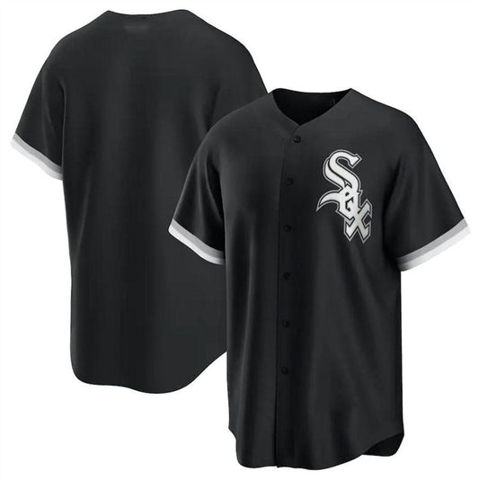 Chicago White Sox Alternate Replica Team Jersey - Black Baseball Jerseys