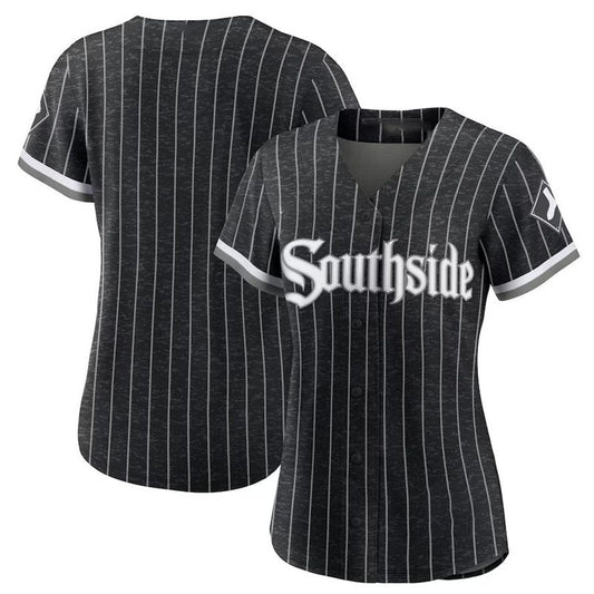 Chicago White Sox Black City Connect Replica Player Jersey Baseball Jerseys
