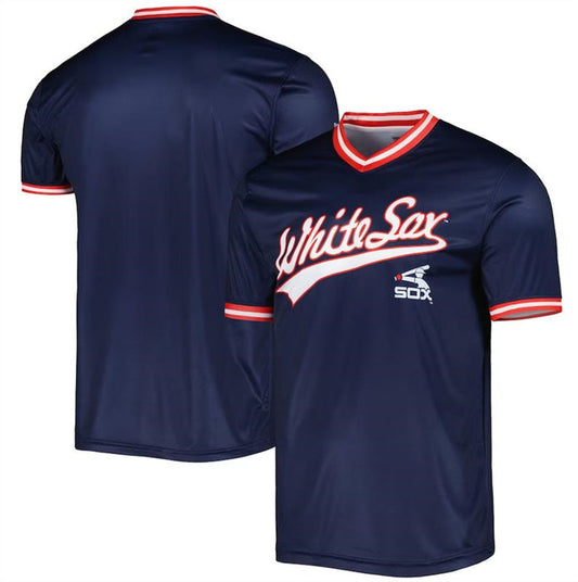 Chicago White Sox Navy Stitches Cooperstown Collection Team Jersey Baseball Jerseys