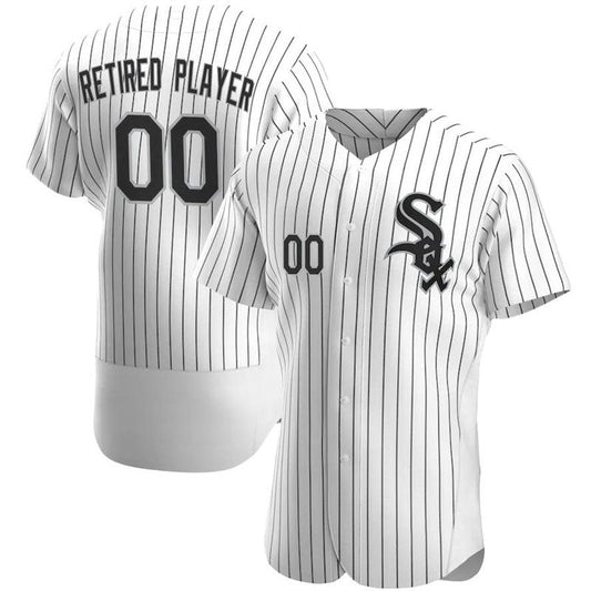 Chicago White Sox White Home Pick-A-Player Retired Roster Authentic Jersey Baseball Jerseys